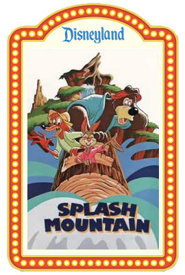 Splash Mountain Theme Park Attraction